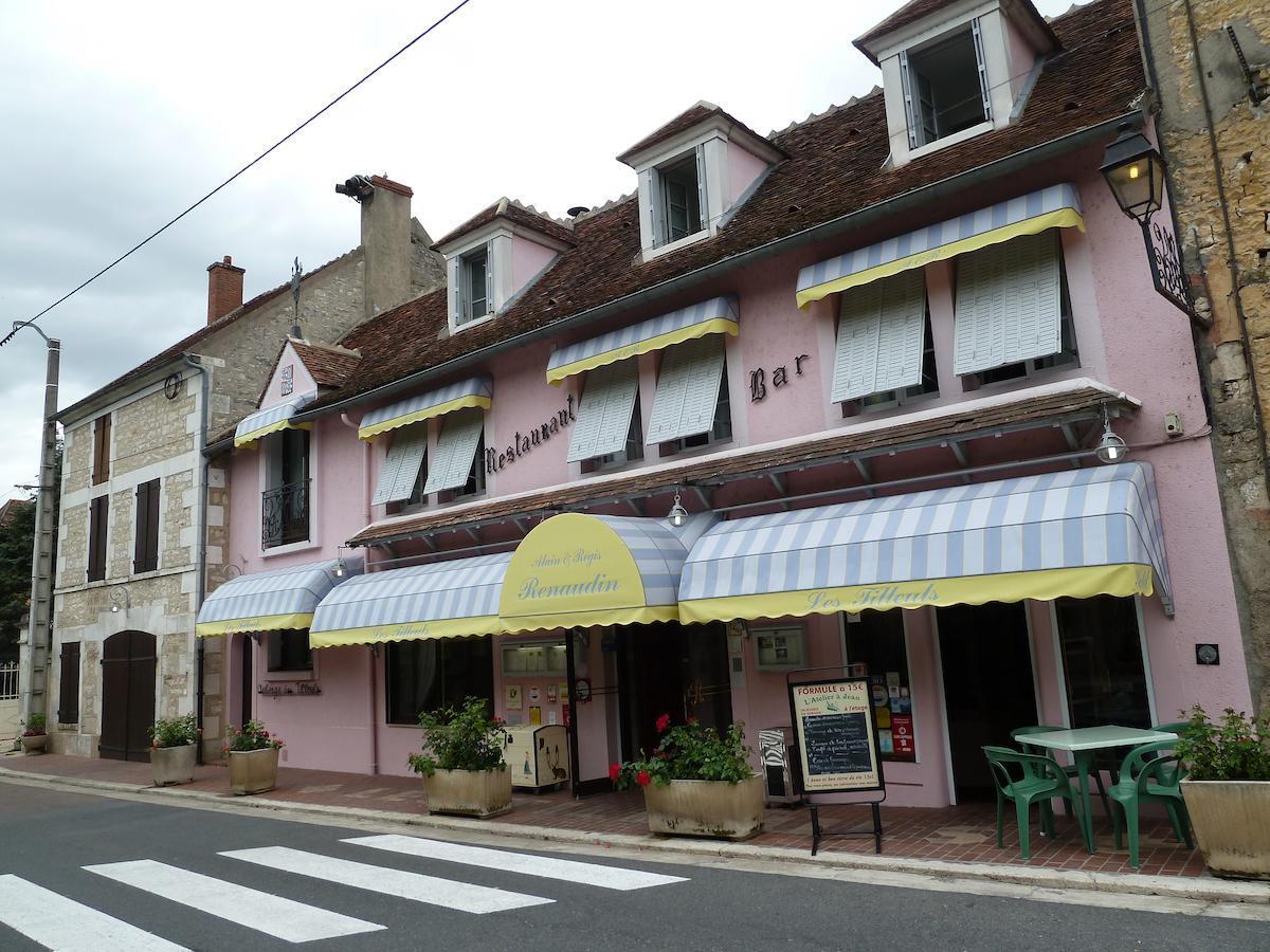 Auberge Les Tilleuls Hotel Vincelottes Eksteriør billede